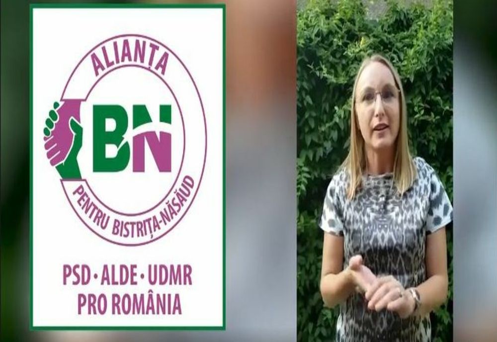 Gabriela Szabo susține Alianța pentru Bistrița-Năsăud din care face parte și UDMR