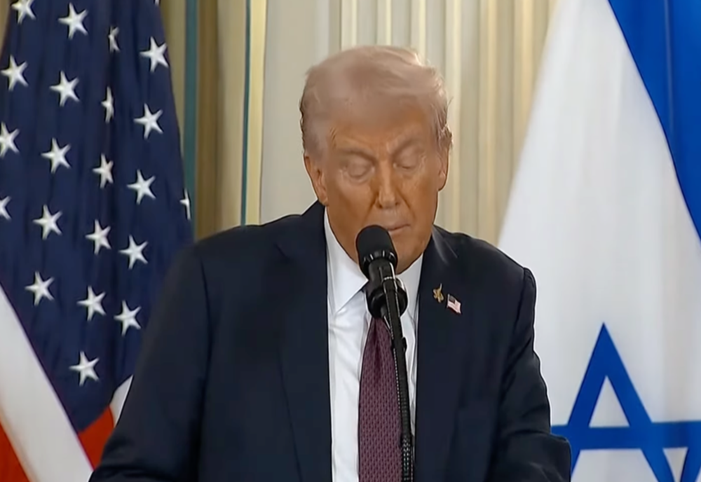 TRUMP: ISRAEL ȘI HAMAS AU SEMNAT ”PRIMA FAZĂ” A UNUI PLAN DE PACE PENTRU FÂȘIA GAZA