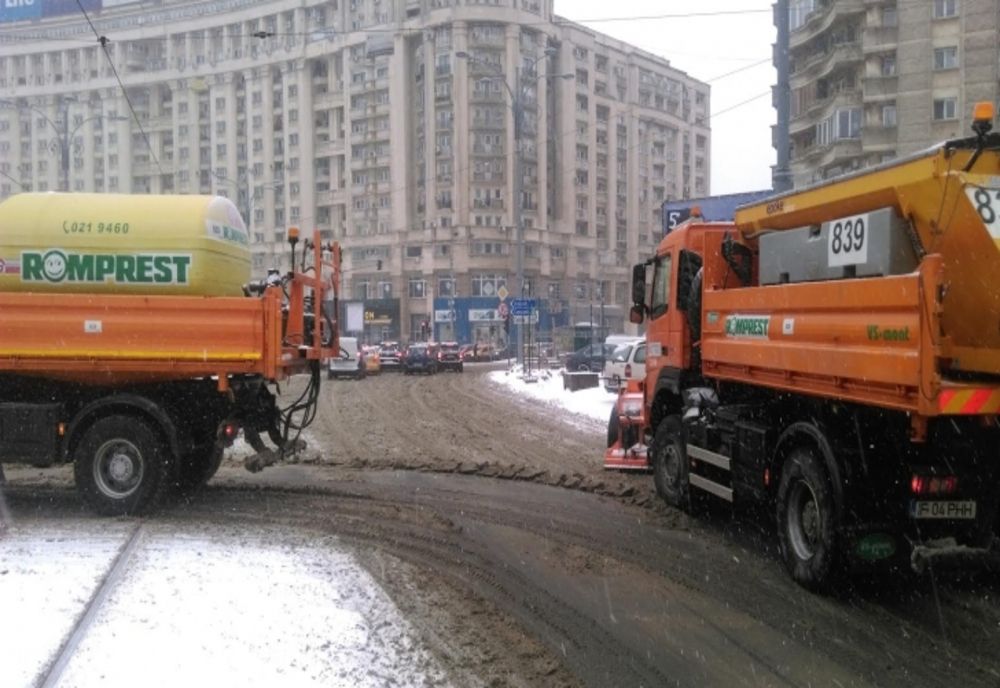 Amenzi de aproape jumătate de milion de lei pentru deszăpezirea deficitară din București. Ce primării au fost „campioane”