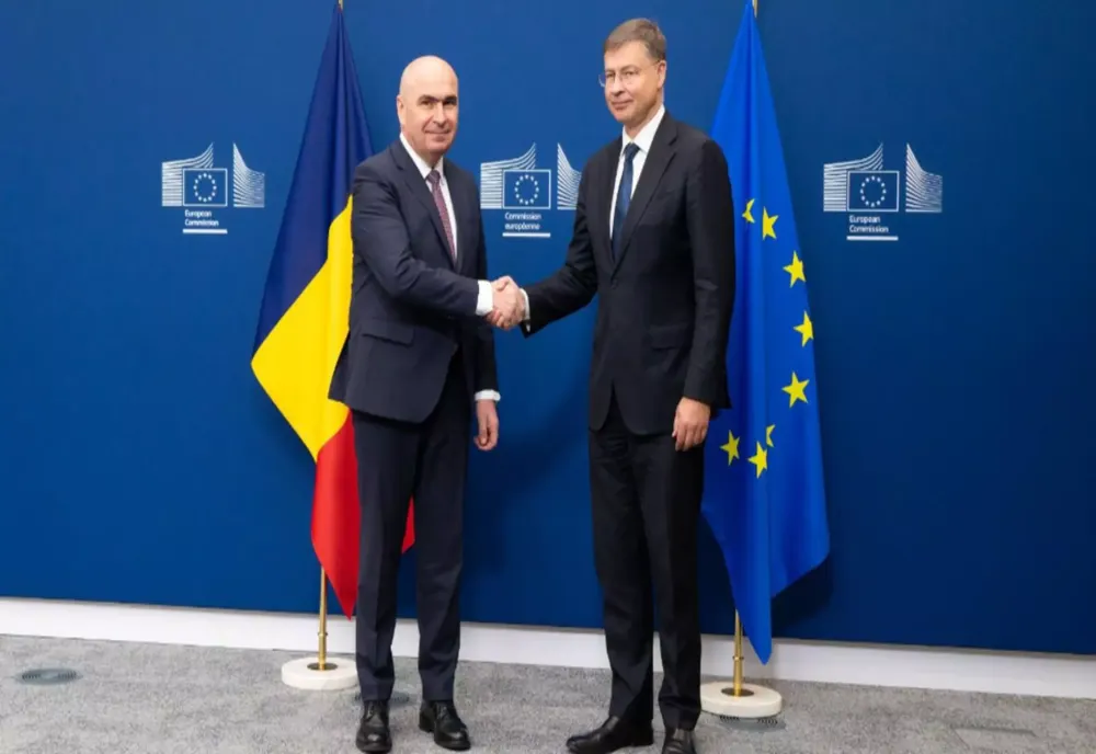 PREMIERUL BOLOJAN S-A ÎNTÂLNIT CU LIDERII UE: ”VOM LUCRA ÎN CONTINUARE LA REFORMELE NECESARE PENTRU A CONSOLIDA STABILITATEA ȘI A ASIGURA SUSTENABILITATEA FINANȚELOR PUBLICE”
