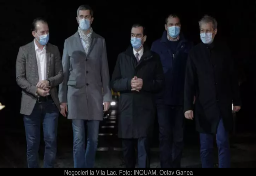 Noi negocieri PNL, USR-PLUS și UDMR la Vila Lac. Se stabilește dacă vor fi majorate pensiile, alocațiile și salariul minim