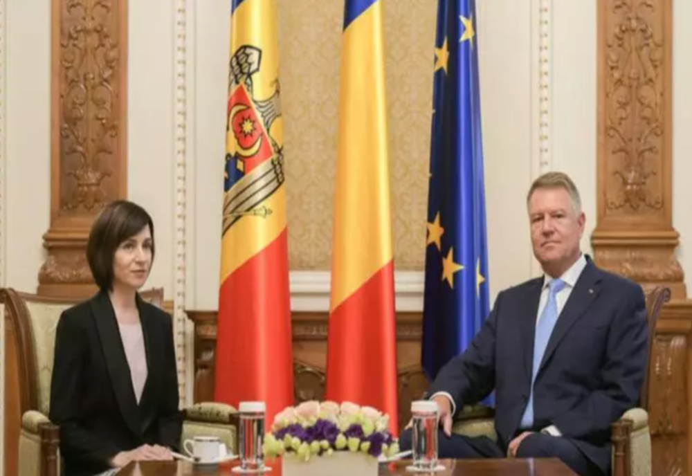 Klaus Iohannis, întâlnire cu Maia Sandu, la Cotroceni