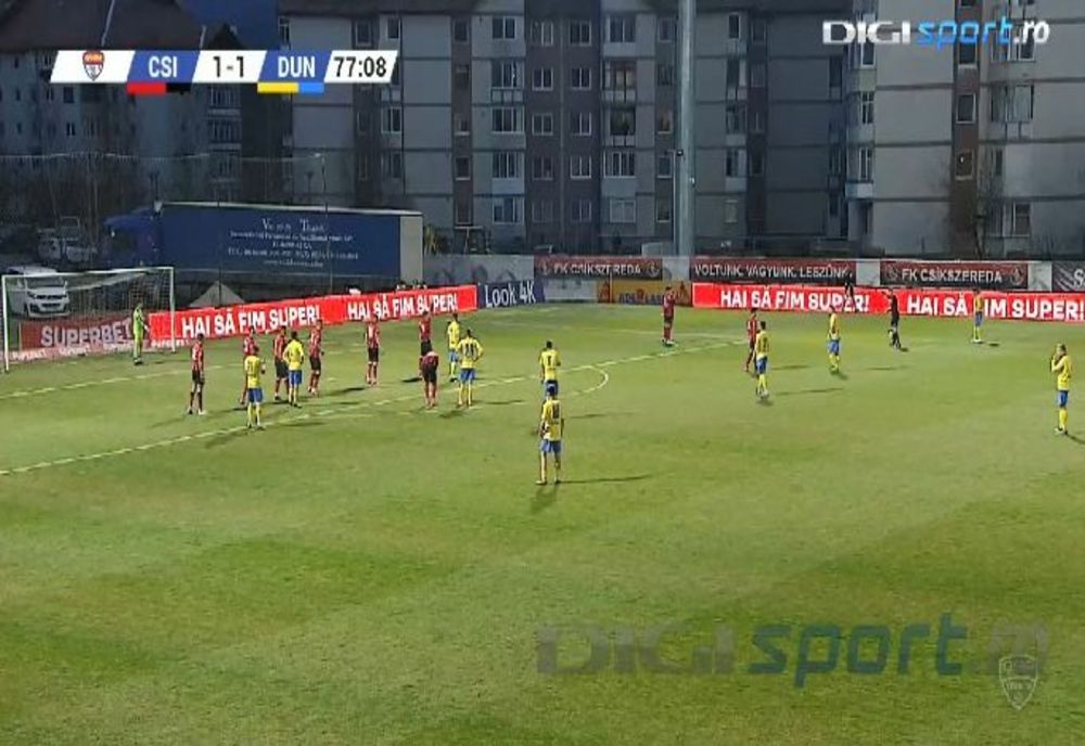 VIDEO FK Csikszereda, înfrângere acasă