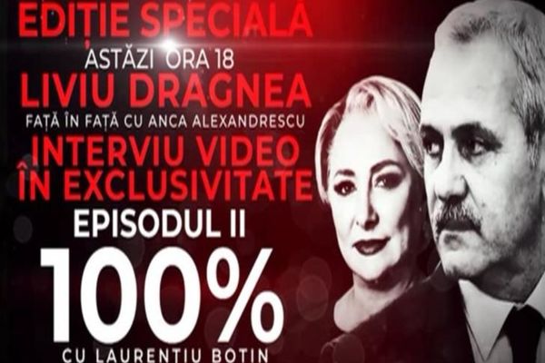 Interviu Liviu Dragnea: Episodul 2. Dezvăluiri incendiare despre Viorica Dăncilă. Cum a pus mâna pe putere?