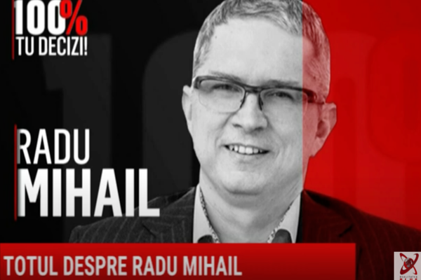 100% TU DECIZI! Radu Mihail, senatorul care a lucrat pentru ruși