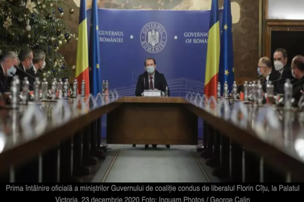 Guvernul Cîțu se reunește astăzi pentru o ședință de importanță capitală