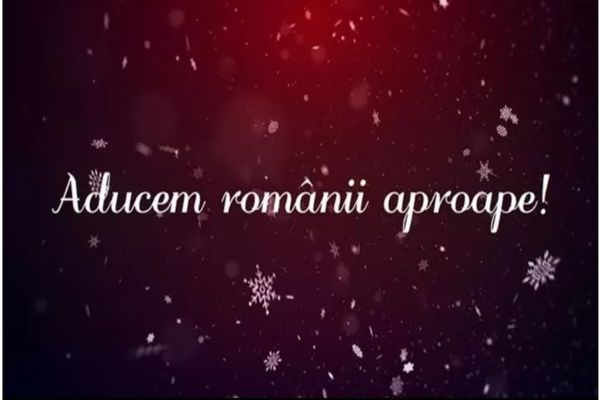 Realitatea PLUS voi! Împreună aducem familiile aproape - trimite un mesaj de suflet pentru români