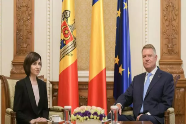 Klaus Iohannis, întâlnire cu Maia Sandu, la Cotroceni