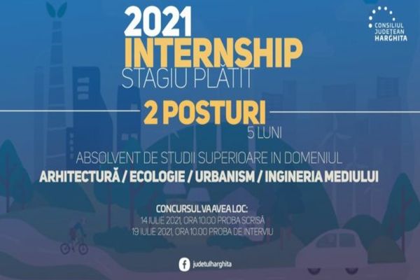 CJ Harghita scoate la concurs două posturi