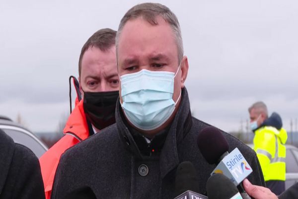 Premierul Ciucă, vizită la Giurgiu, la șantierul primei "autostrăzi nemțești” 