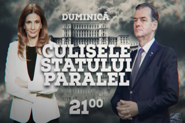 Ludovic Orban iese la atac: se construiește "monstruoasa coaliție" pentru viitorul lui Iohannis - Culisele statului paralel, duminică, ora 21:00
