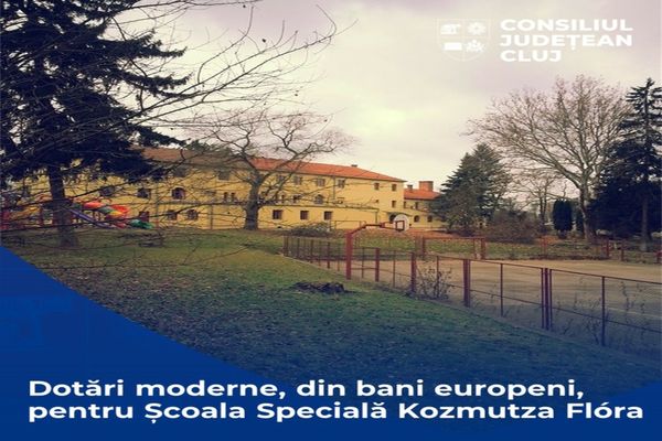 Dotări moderne, din bani europeni, pentru Școala Specială pentru Deficienți de Auz „Kozmutza Flóra”