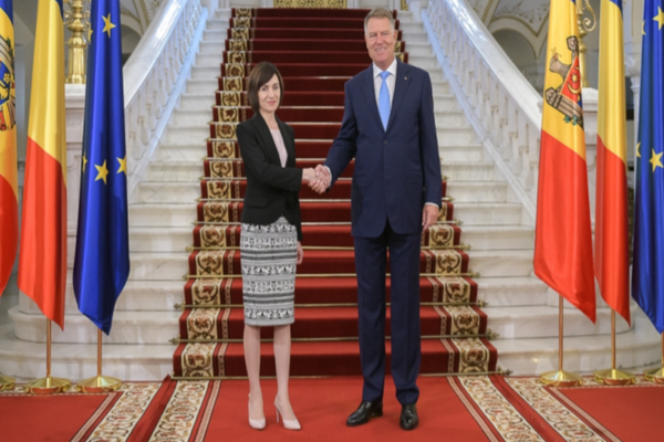 Maia Sandu, vizită la București. Întrevederi cu președintele Klaus Iohannis și cu premierul Nicolae Ciucă