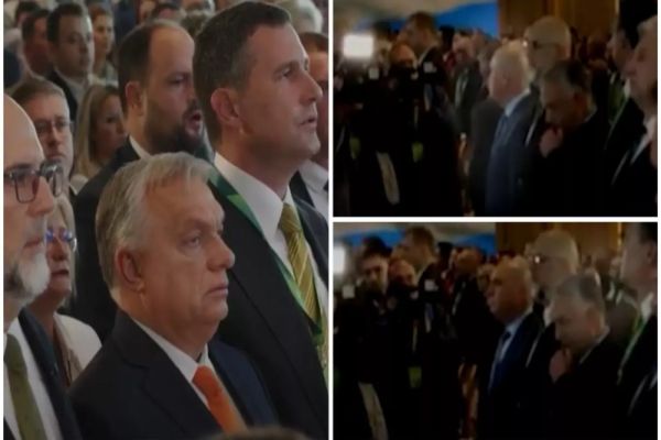 IMAGINILE ZILEI. SORIN GRINDEANU PLEACĂ DE LA CONGRESUL UDMR LA INTONAREA IMNULUI ȚINUTULUI SECUIESC. CE A FĂCUT ILIE BOLOJAN - VIDEO