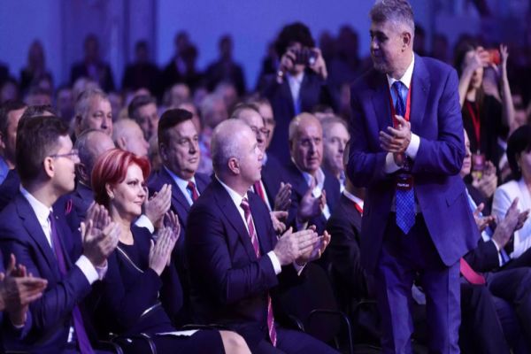 Război deschis în Coaliție. Marcel Ciolacu dă ultimatum celor de la USR, la Congresul PSD: „Trebuie să plece!”