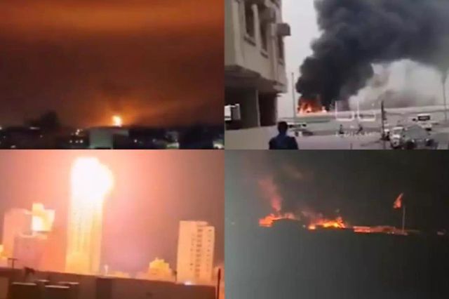 Război în Orientul Mijlociu. Bază militară franceză lovită de dorne iraniene